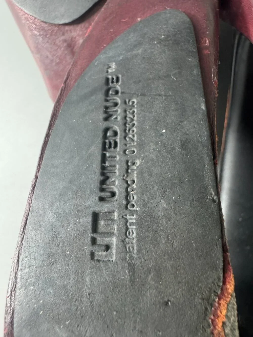 Authentic Very Rare United Nude Mobius Hi Closed Sandal, Size 36